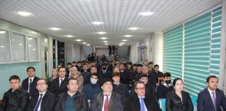 Тамошои дастаҷамъонаи пахши мустақими Паёми Асосгузори сулҳу ваҳдати миллӣ-Пешвои миллат, Президенти Ҷумҳурии Тоҷикистон муҳтарам Эмомалӣ Раҳмон дар факултети таърихи ДМТ